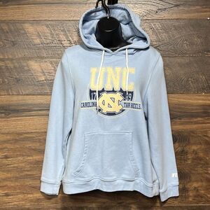 North Carolina Tar Heels Hoodie Women‎ (Medium) Russell Baby Blue University NC